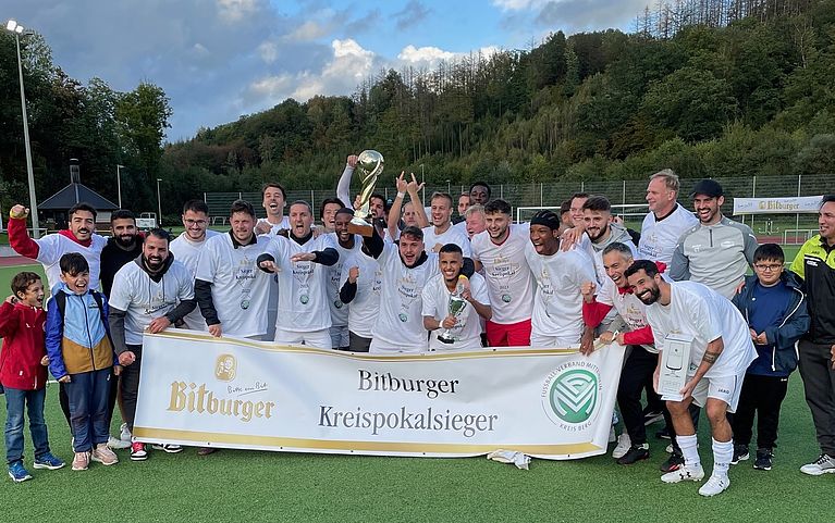 Eintracht Hohkeppel gewinnt Bitburger-Kreispokal